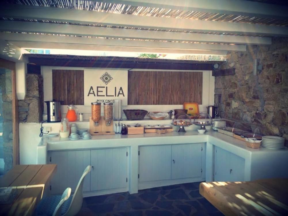 Aelia Mykonos Otel Ornos  Dış mekan fotoğraf
